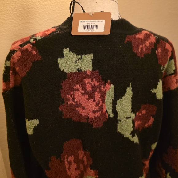 Rodeo Quincy Sweaters - NWT Rodeo Quincy Rose Motivation Cadigan